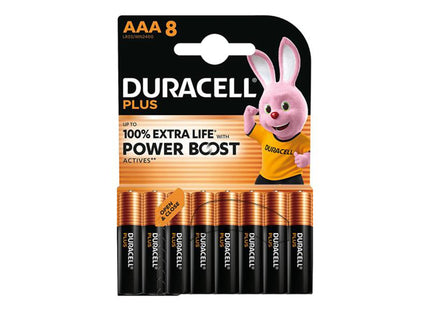 Duracell Plus Power + Power Boost Aaa X 8 S30948