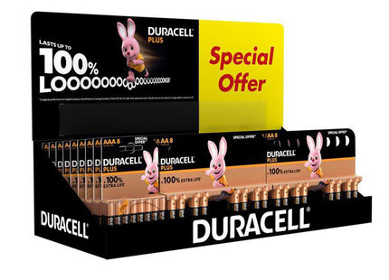 Duracell Duracell Battery Small Cdu Display (10 X Aaa & 24 X Aa Packs)