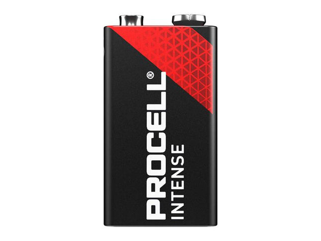 Duracell 9V Procell Intense Alkaline Batteries (Pack 10)