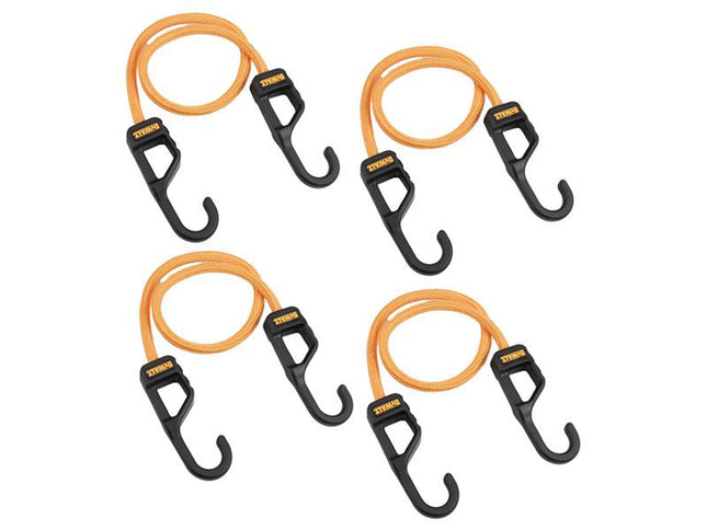 Dewalt Cargo Bungee Cord 61Cm (24In) 4 Piece