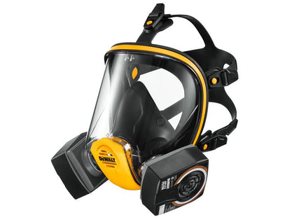 DeWalt Respiration A2P3 Full Face Mask Respirator - Large