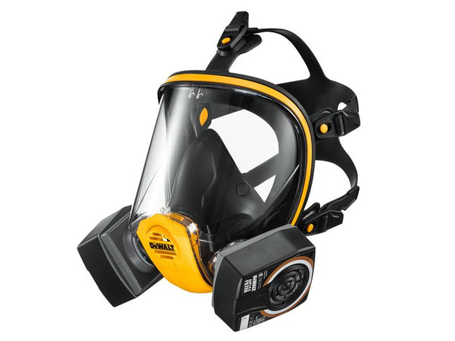 DeWalt Respiration A2P3 Full Face Mask Respirator - Medium