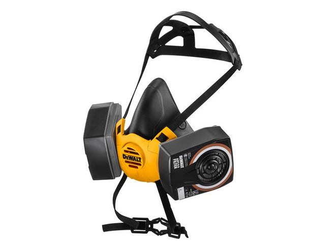 DeWalt Respiration A2P3 Half Mask Respirator - Medium