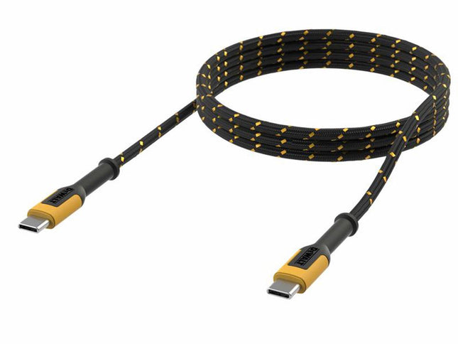 Dewalt Telecoms Usb C To Usb C Reinforced Charging Cable 3M (10Ft)