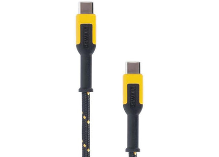 Dewalt Telecoms Usb C To Usb C Reinforced Charging Cable 3M (10Ft)