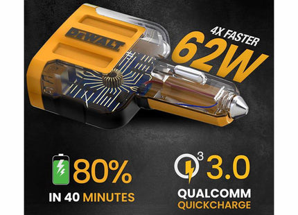 Dewalt Telecoms 4-Port Mobile Usb Pd Charger 60W