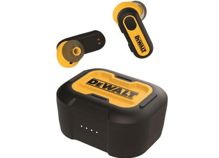 Dewalt Telecoms Jobsite Pro-X1 True Wireless Earbuds With Charging Case