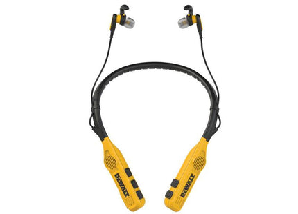 Dewalt Telecoms Jobsite Pro Max Neckband Earphones With Built-In Speakers