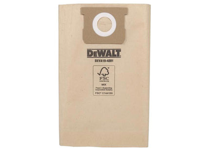 Dewalt Vacuum Dxva19-4201 Dust Bag (Pack 3)