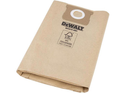 Dewalt Vacuum Dxva19-4201 Dust Bag (Pack 3)