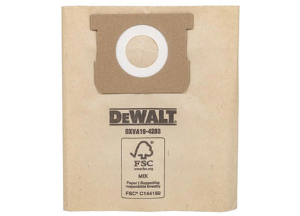 Dewalt Vacuum Dxva19-4203 Dust Bag (3 Pack)