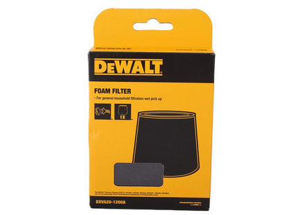 Dewalt Vacuum Dxva20-1200A Foam Filter