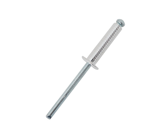 Jrp Riveting Products 4.8 X 14Mm Aluminium / Steel Dome Head Grooved Jrp Rivets (Box Of 500)
