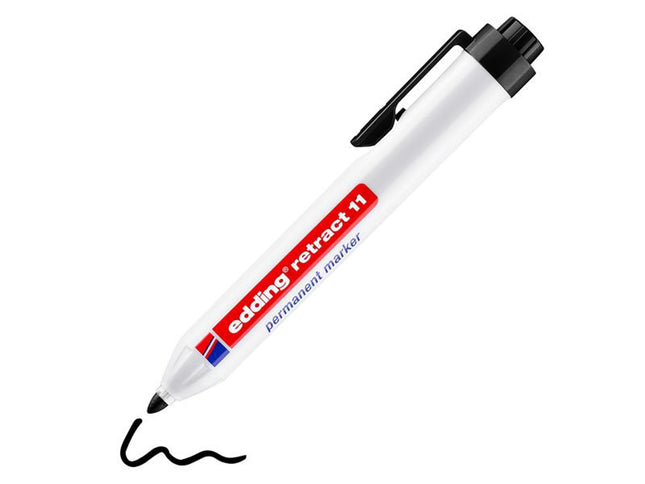 Edding Retract 11 Permanent Marker Black