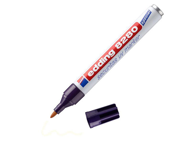 Edding 8280 Securitas Uv Marker + Fob