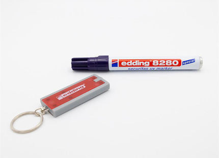Edding 8280 Securitas Uv Marker + Fob
