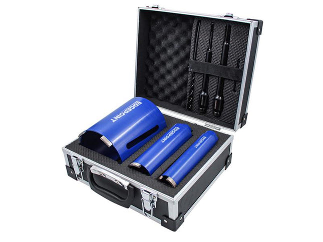 Edgepoint Diamond Dry Core Drill Kit, 7 Piece