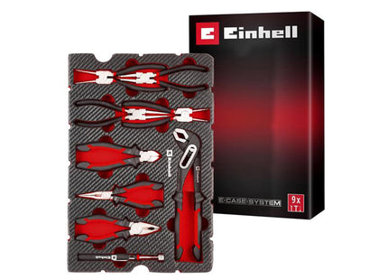 Einhell E-Case Inlay Pliers Set, 9 Piece