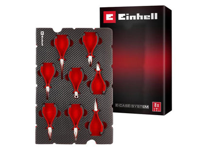 Einhell E-Case Inlay Precision Pliers Set, 8 Piece
