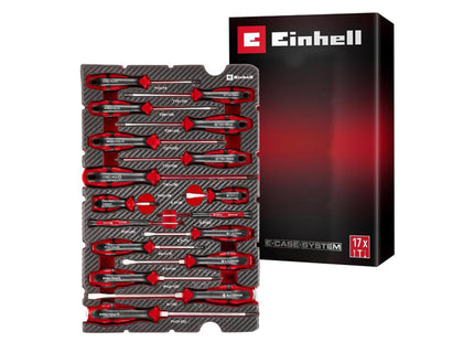 Einhell E-Case Inlay Screwdriver Set, 17 Piece