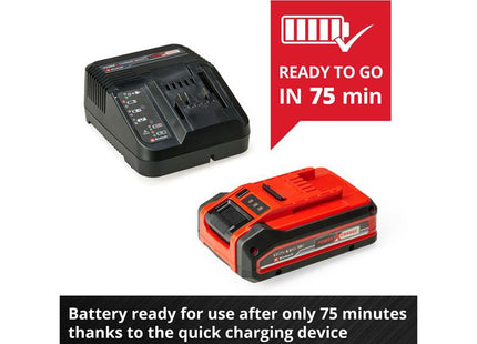 Einhell Plus Power X-Change Battery & Charger Starter Kit 18V 1 X 4.0Ah Li-Ion