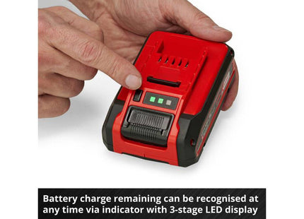 Einhell Plus Power X-Change Battery & Charger Starter Kit 18V 1 X 4.0Ah Li-Ion