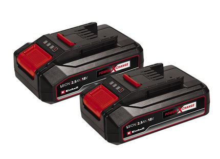 Einhell Power X-Change Battery Twin Pack 18V 2.5Ah Li-ion EINPXBAT25X2