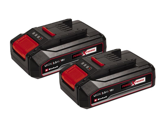 Einhell Power X-Change Battery Twin Pack 18V 2.5Ah Li-ion EINPXBAT25X2