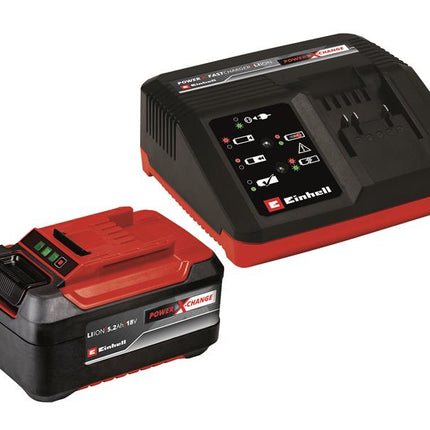 Einhell Power X-Change Battery & Charger Starter Kit 18V 1 x 5.2Ah Li-ion EINPXSTKIT52