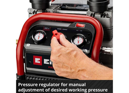 Einhell Silenzzo 36/210 Professional Air Compressor 36V (2 X 18V) Bare Unit