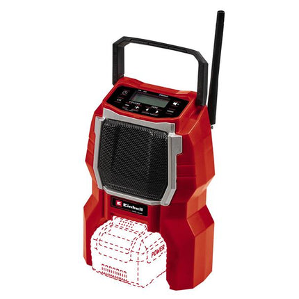 Einhell TC-RA 18 Li BT - Solo Cordless Radio 18V Bare Unit EINTCRA18