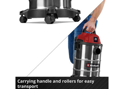 Einhell Tc-Vc 2045 S Wet/Dry Vacuum Cleaner 20 Litre 900W 240V
