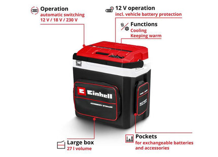 Einhell Te-Col 18/27 Li-Solo Coolbox 230/18/12V Bare Unit