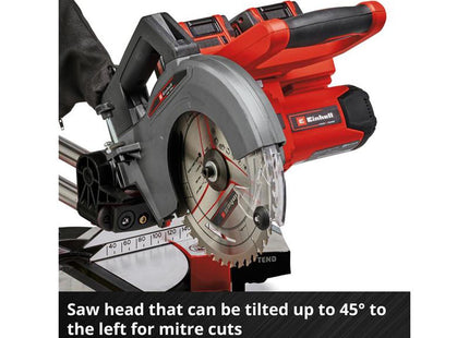Einhell Te-Sm 36/210 Li-Solo Power X-Change Sliding Mitre Saw 18V Bare Unit