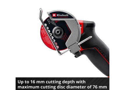 Einhell Tp-Co 18/76-C Li Bl - Solo Professional Cut-Off Grinder 76Mm 18V Bare Unit