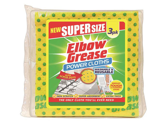 Elbow Elbow Grease Supersize Cloth  X 3 Eg32