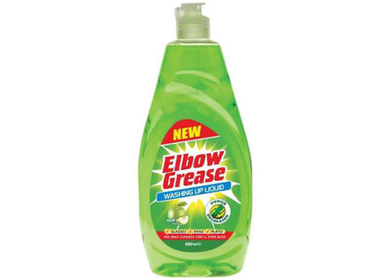 Elbow Elbow Grease Washing Up Liquid Apple 600Ml Eg84