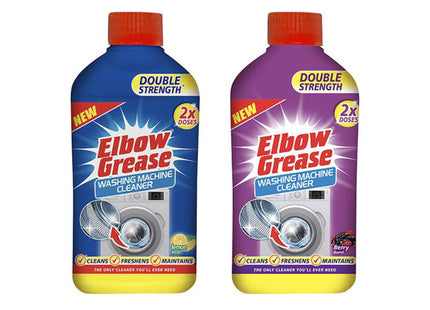 Elbow Elbow Grease Washing Machine Double Stength Cleaner 250Ml Assorted Eg134