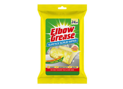 Elbow Surface Scrub Wipes X 24 Eg30