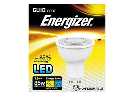 Energizer Led Gu10 Bulb Cool White 3.8W