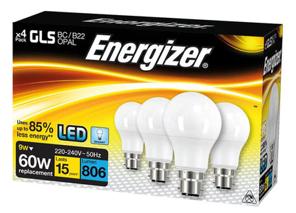 Energizer Energizer Led Golf 806 Lumens Daylight B22 X 4 S14062