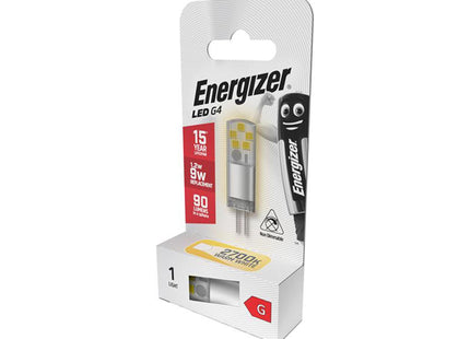 Energizer Led G4 90 Lumens 1.2W 2700K S18744