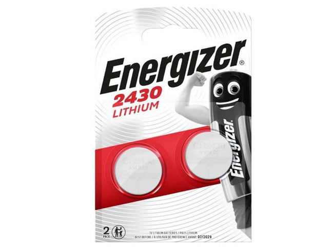 Energizer Cr2430 Coin Cell Battery X 2 S9536