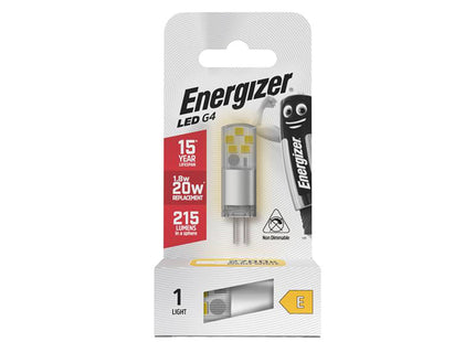 Energizer Led G4 215 Lumens 1.8W 2700K S18746