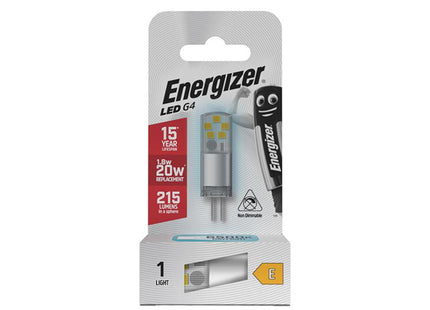 Energizer Led G9 215 Lumens 1.8W 6500K S18747