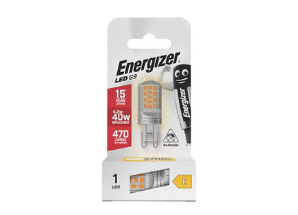 Energizer Led G9 470 Lumens 4.2W 2700K S18750