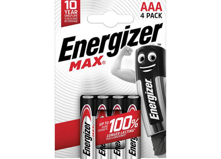Energizer Max Alkaline Aaa X 4 S15269