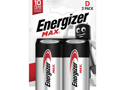 Energizer Max Alkaline D X 2 S15275