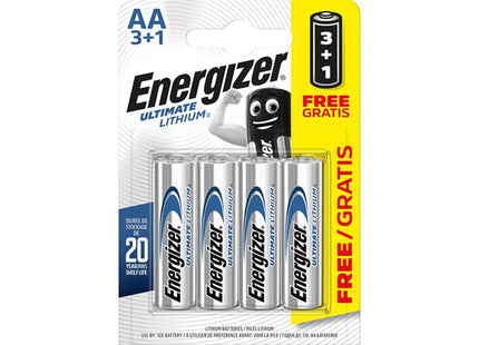 Energizer Ultimate Lithium Aa X 3 +1 Foc S5715
