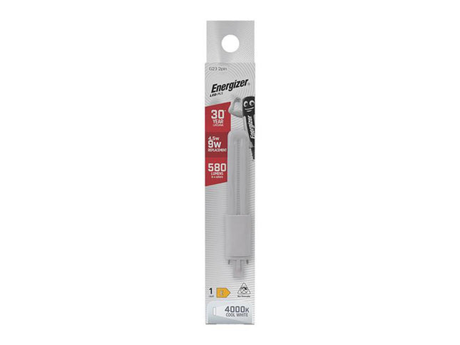 Energizer Led Pls G23 2Pin 4.5W 370L Cool White S30433